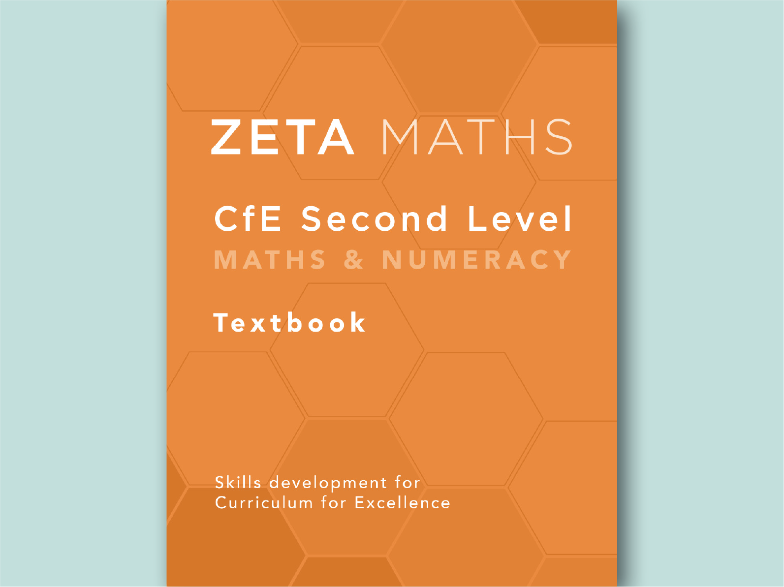 Recommended Alt Text: CfE Second Level Maths and Numeracy Textbook for Secondary School S1 Transition