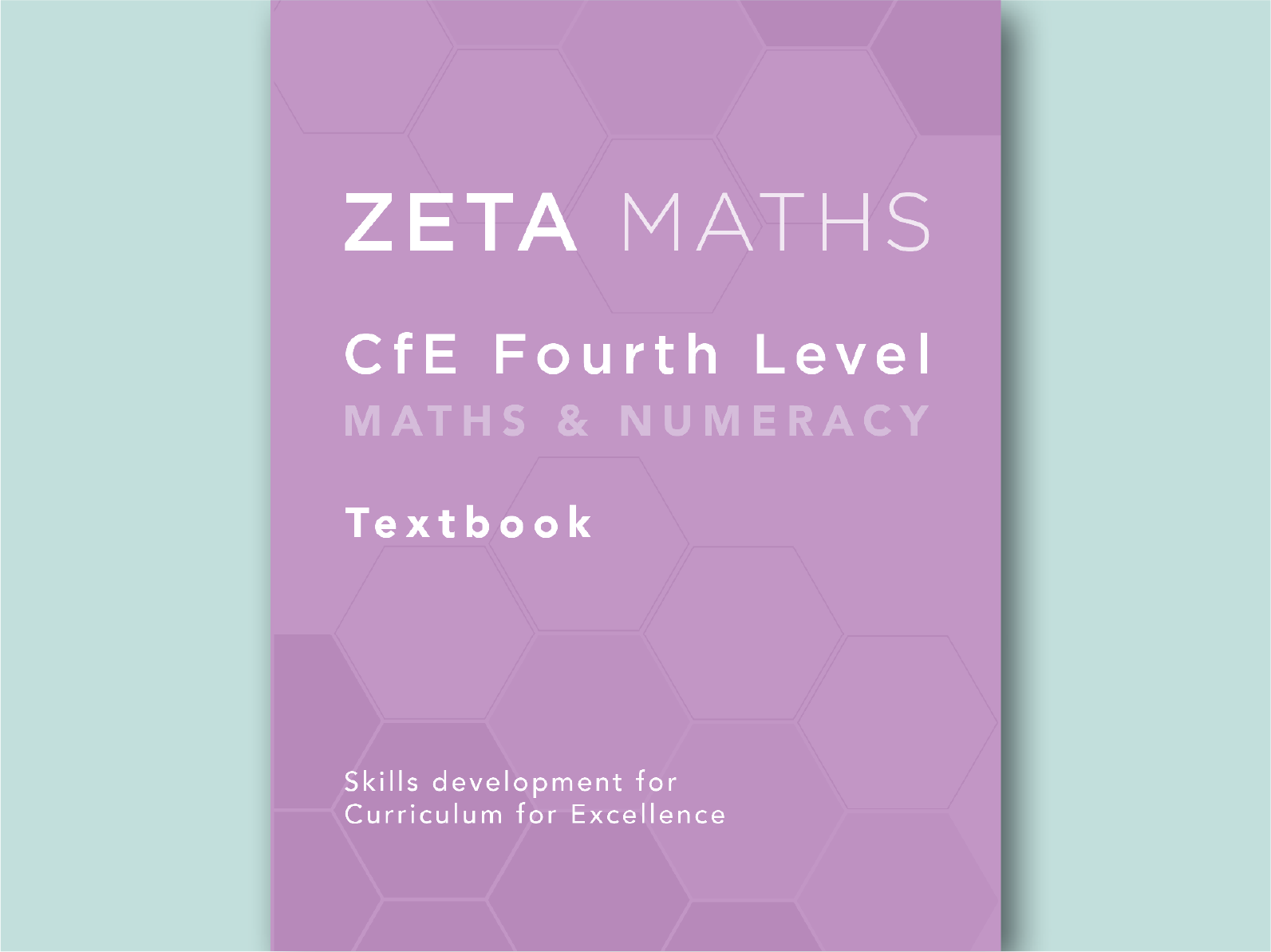 front page of CfE Fourth Level Maths and Numeracy Textbook for Scottish Secondary S2 to S3
