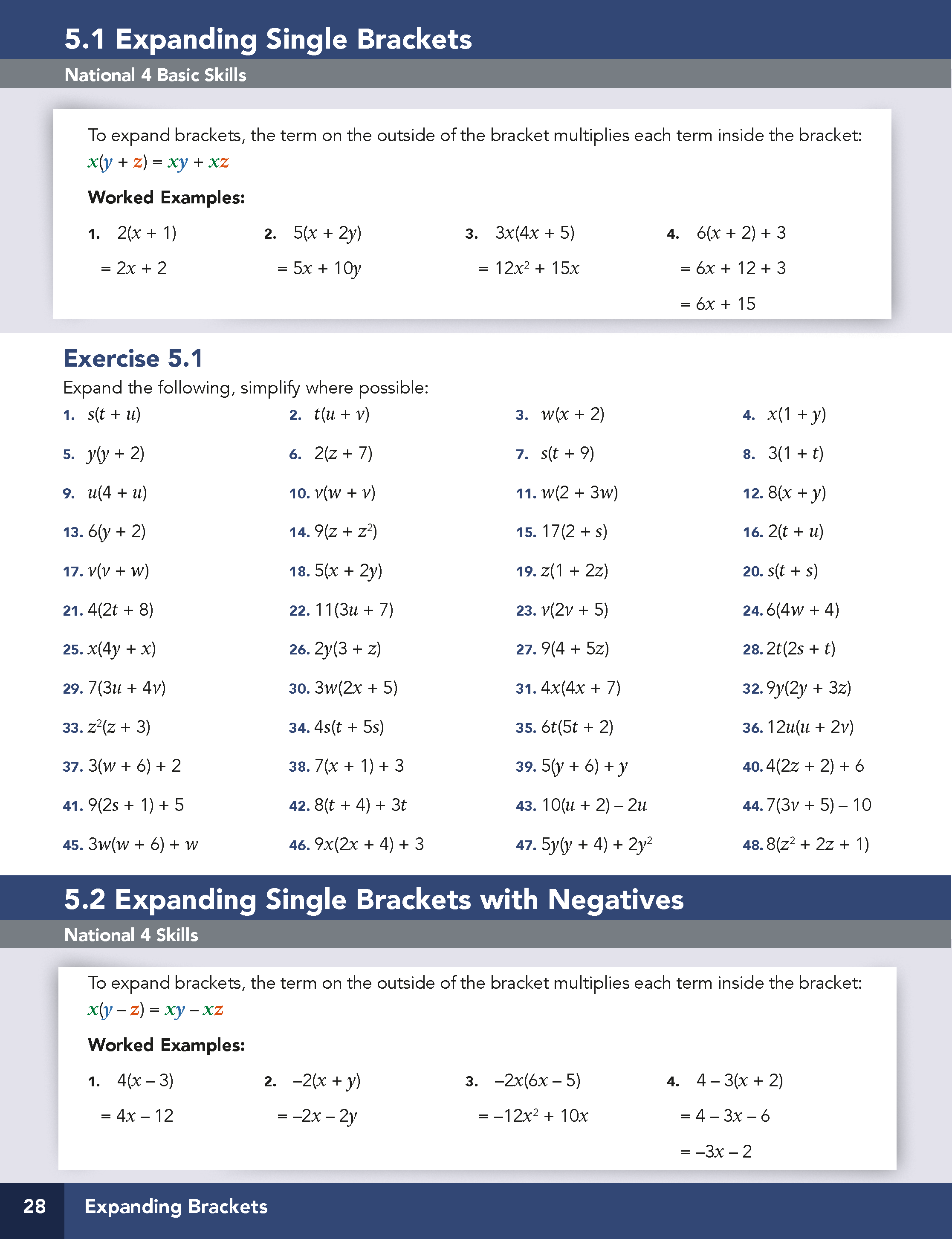 National 5 Mathematics Textbook (Revised Edition)