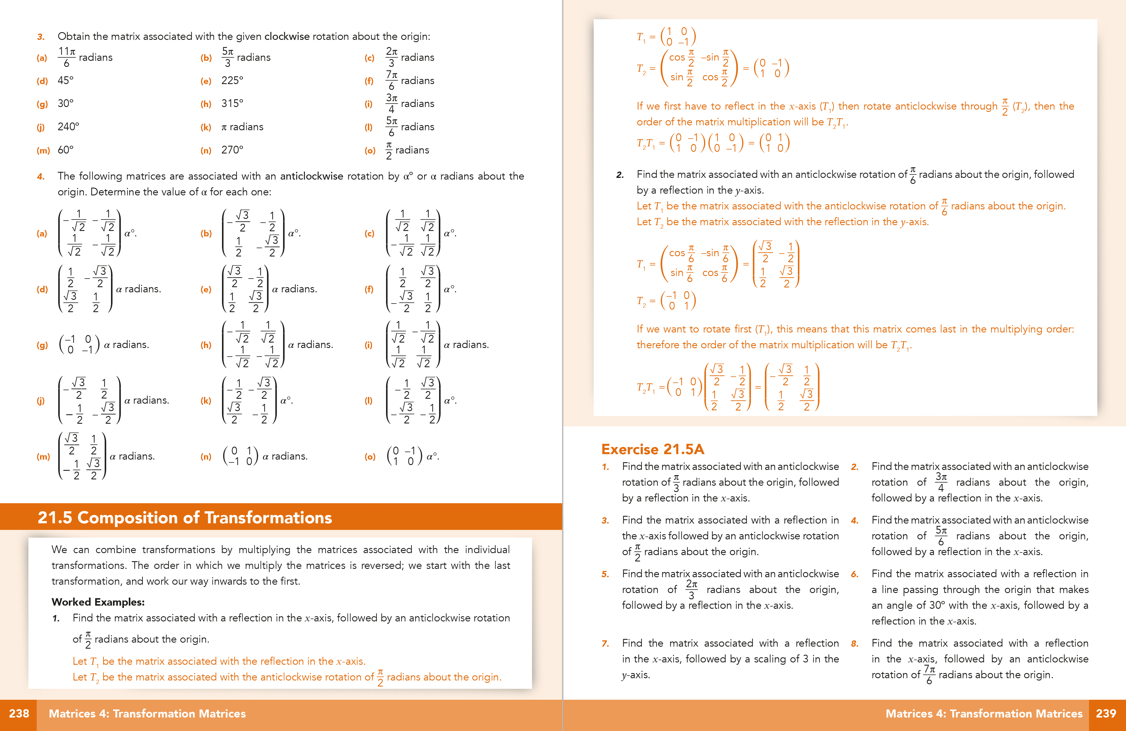 page from Zeta Maths Advanced Higher Mathematics Student Book