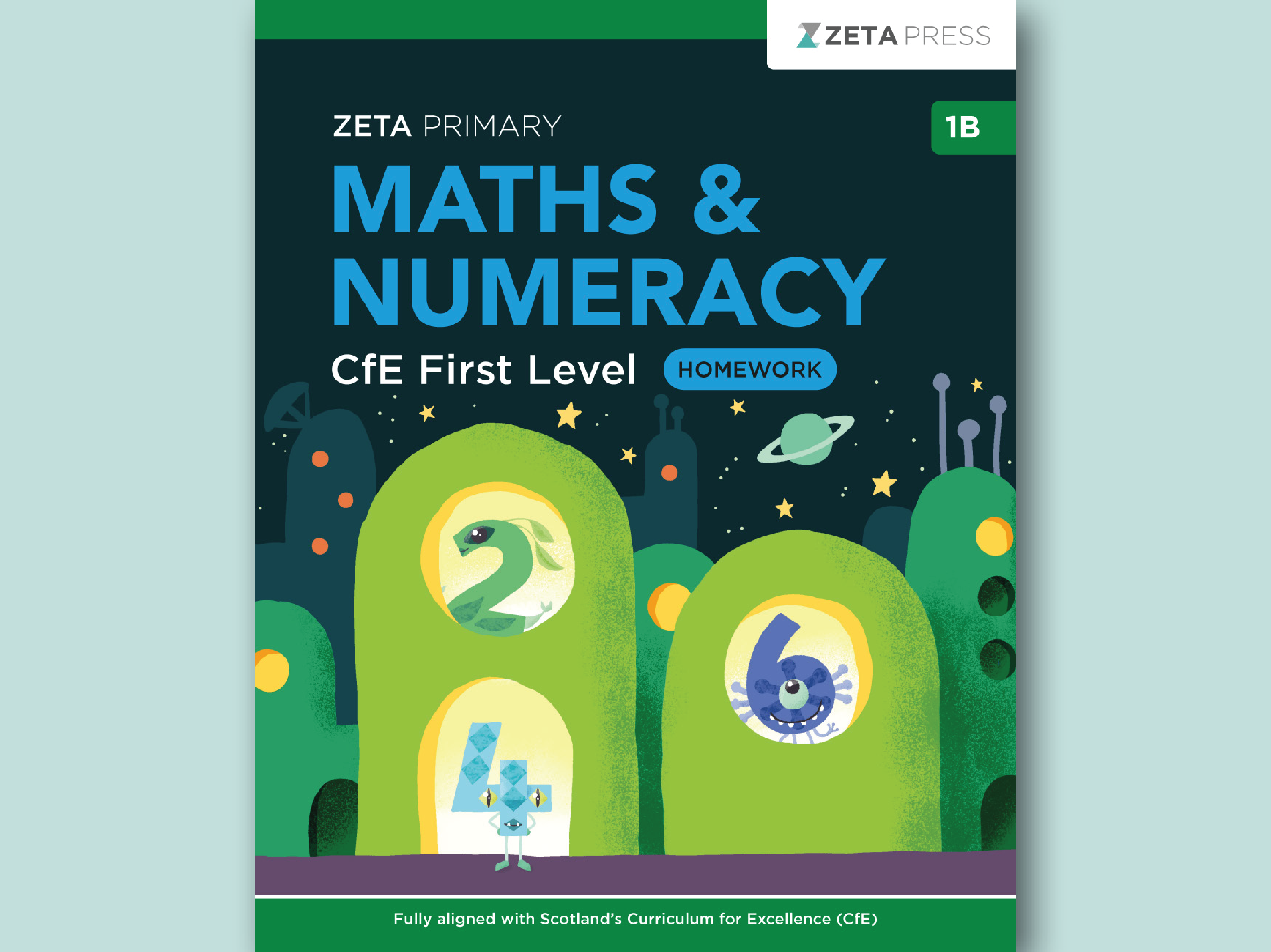 CfE First Level Maths Homework 1B Write-on Workbook for Primary 3