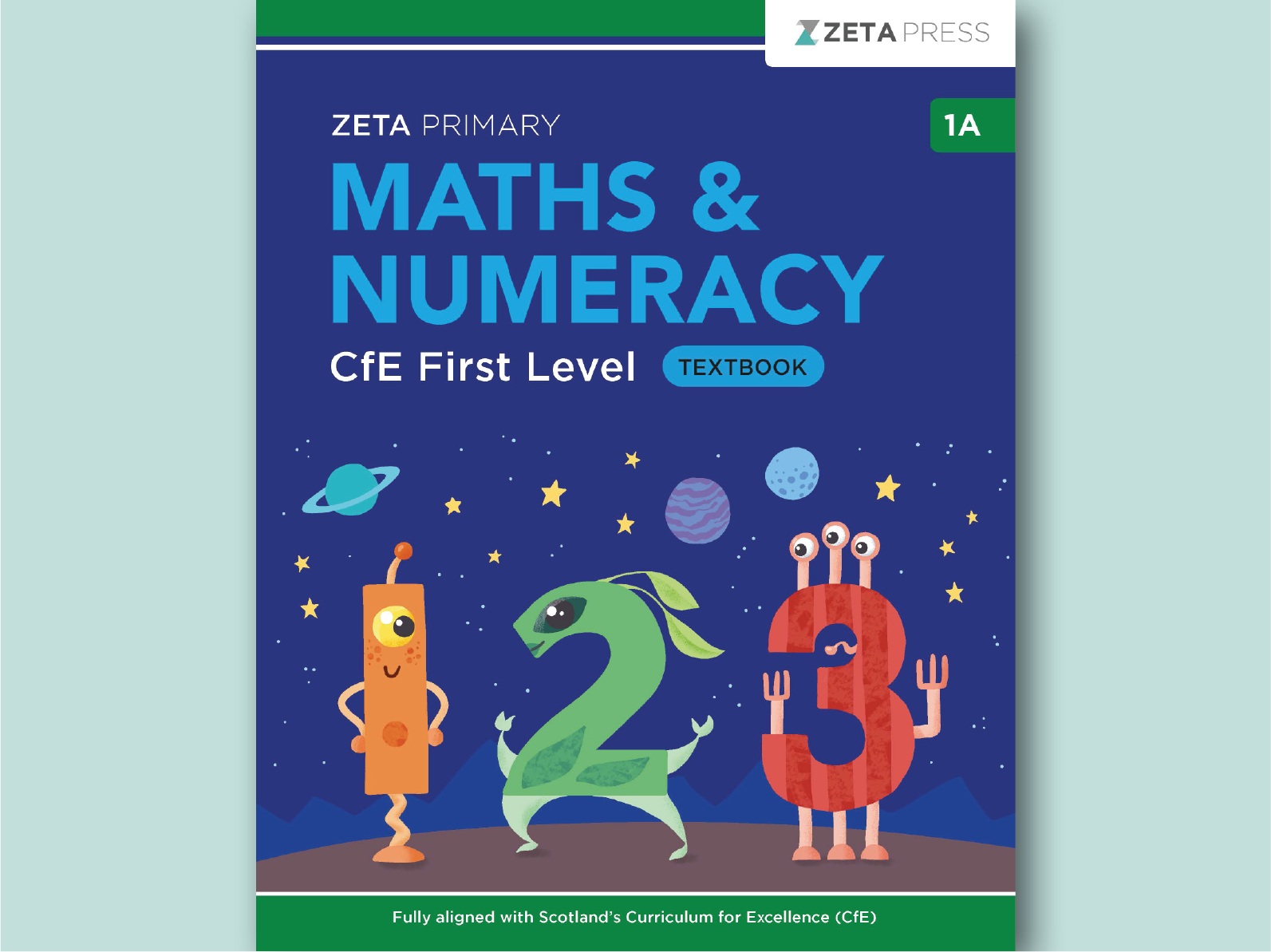 CfE First Level Maths and Numeracy Textbook 1A for Scottish Primary 2