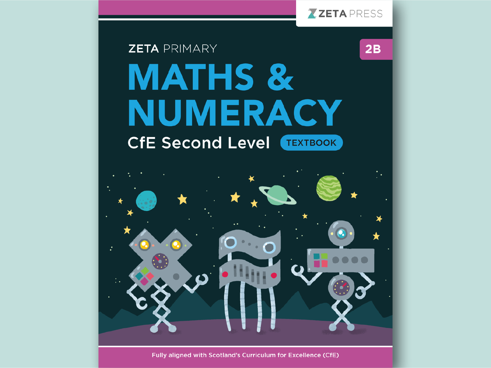 CfE Second Level Maths and Numeracy Textbook 2B for Scottish Primary 6