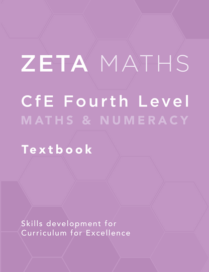 CfE Fourth Level Maths and Numeracy Textbook for Scottish Secondary S2 to S3