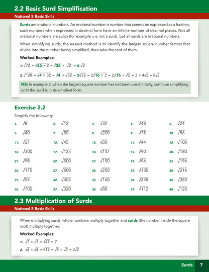 National 5 Mathematics Textbook (Revised Edition)