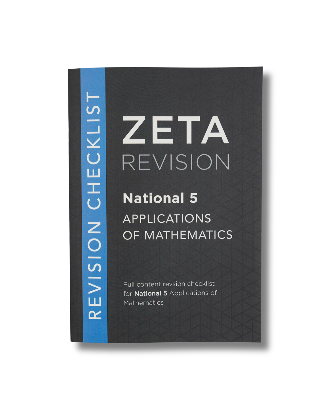 Zeta Revision National 5 Applications of Mathematics book on a white background