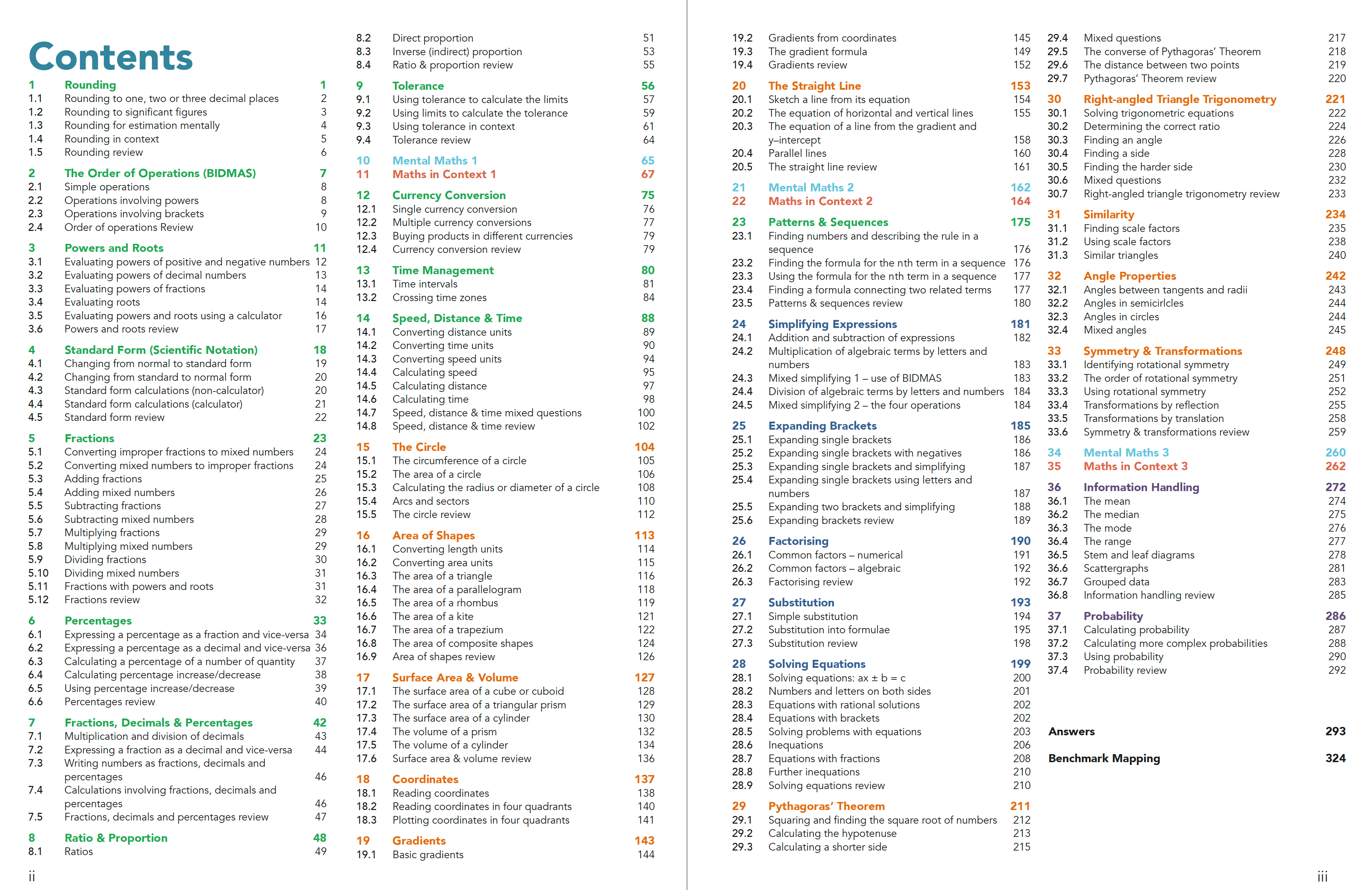 CfE Fourth Level Maths & Numeracy Textbook