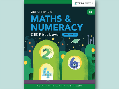 CfE First Level Maths Homework 1B Write-on Workbook for Primary 3