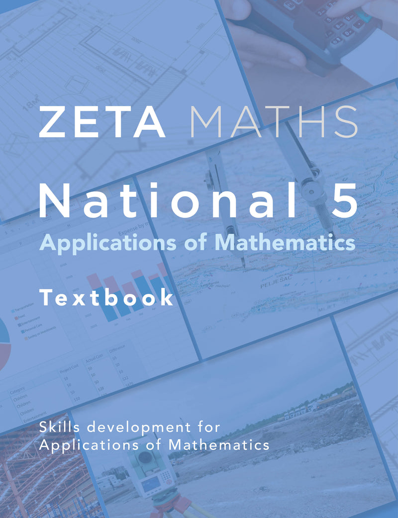 National 5 Applications of Mathematics Textbook cover